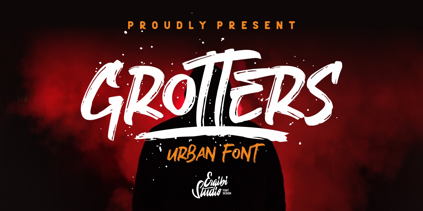 Example font Grotters #1